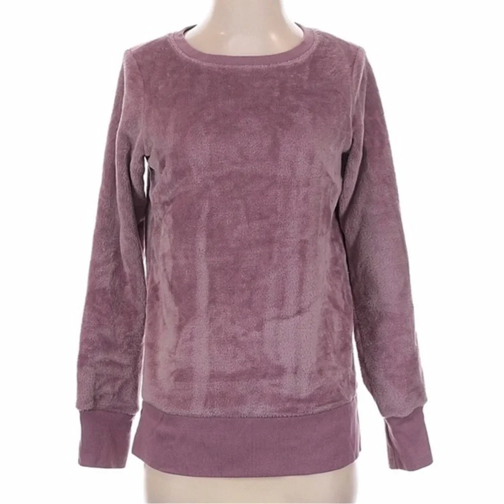 GAIAM Yoga Soft Lavender Crew Neck Sweater